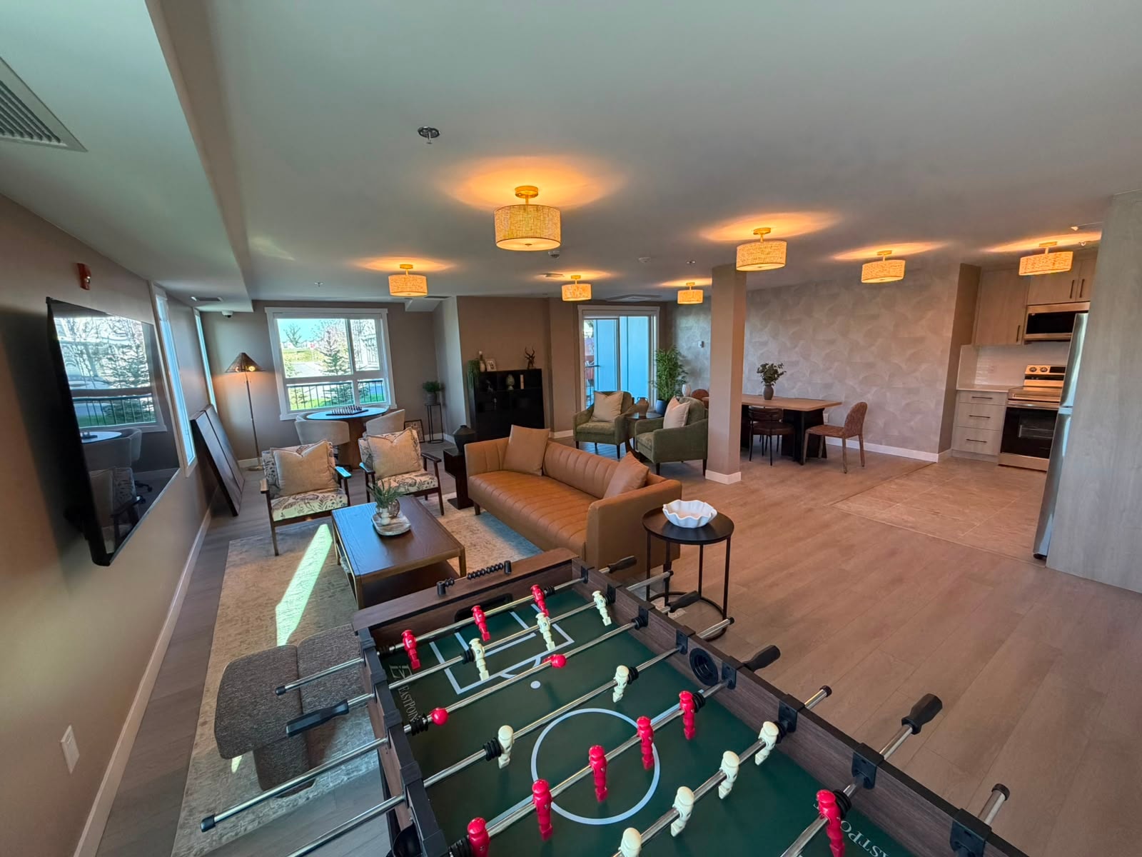 Amenity Spaces in Each Building